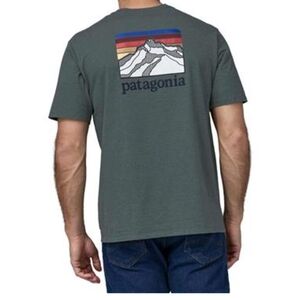 Patagonia Men's Charcoal Mountain Tee